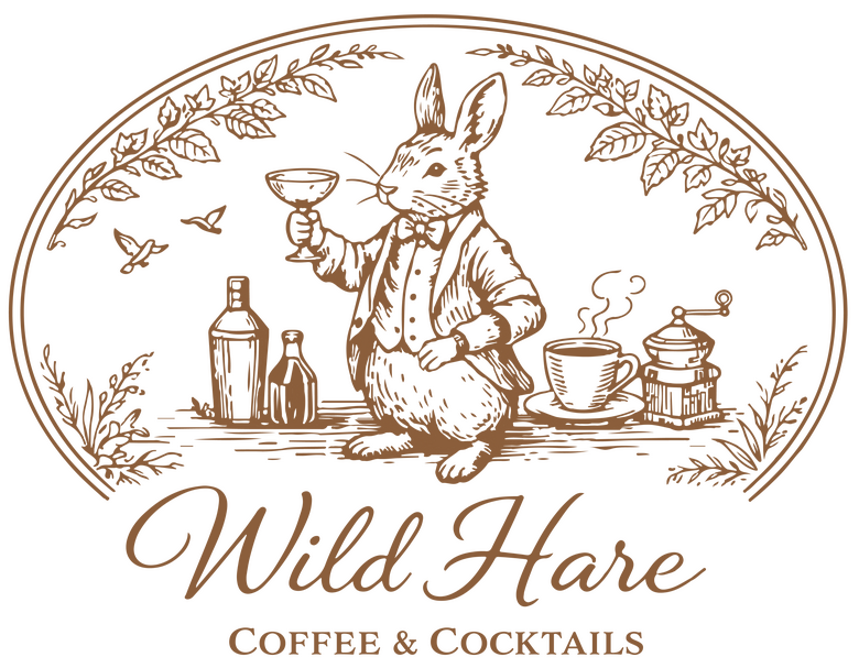 Wild Hare Coffe & Cocktails Logo